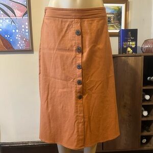 Forever 21 A-line Rust Skirt  *Great quality